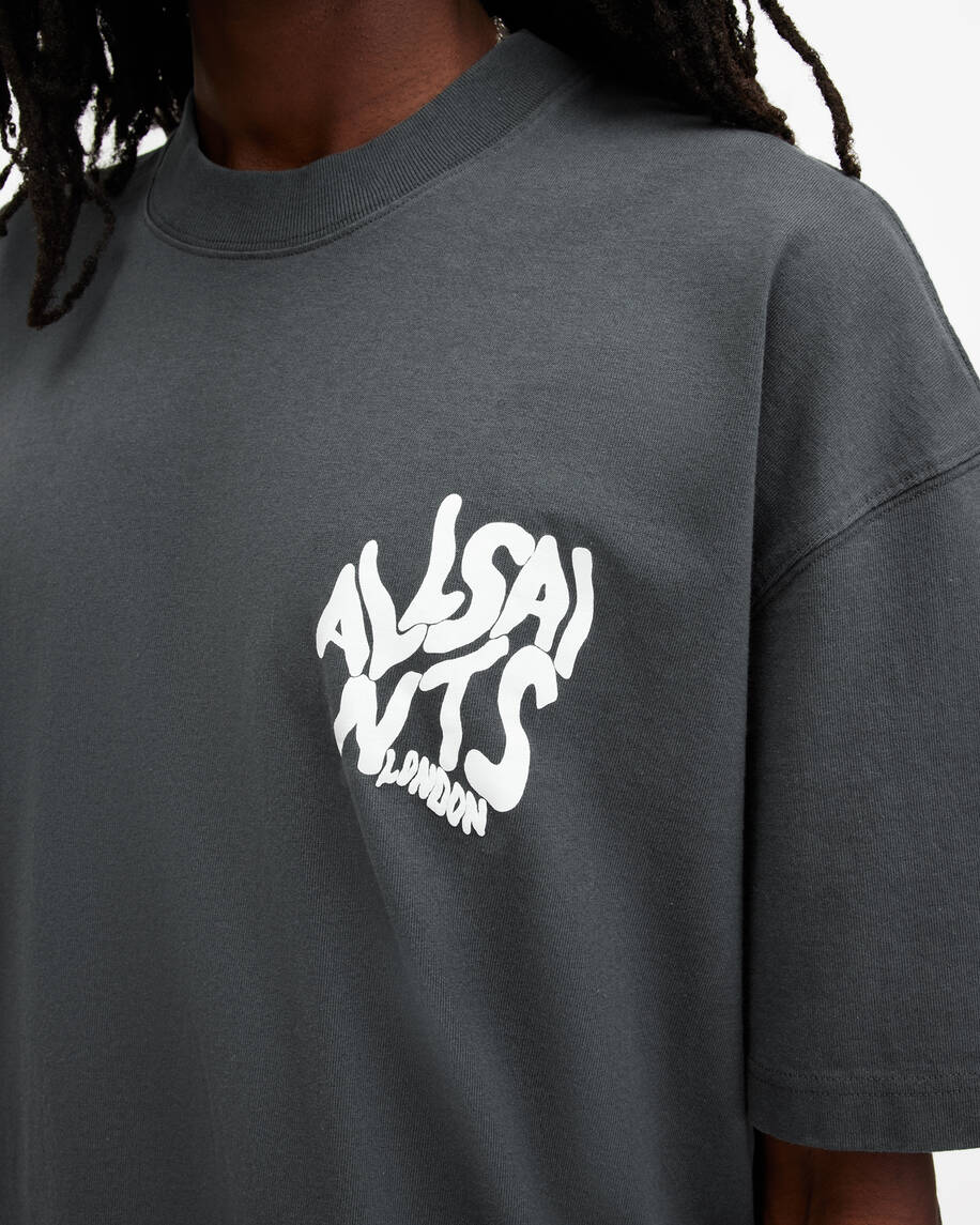 אולסיינטס - אוברסייז שרוול קצר ORLANDO Jackson Blue M066PC