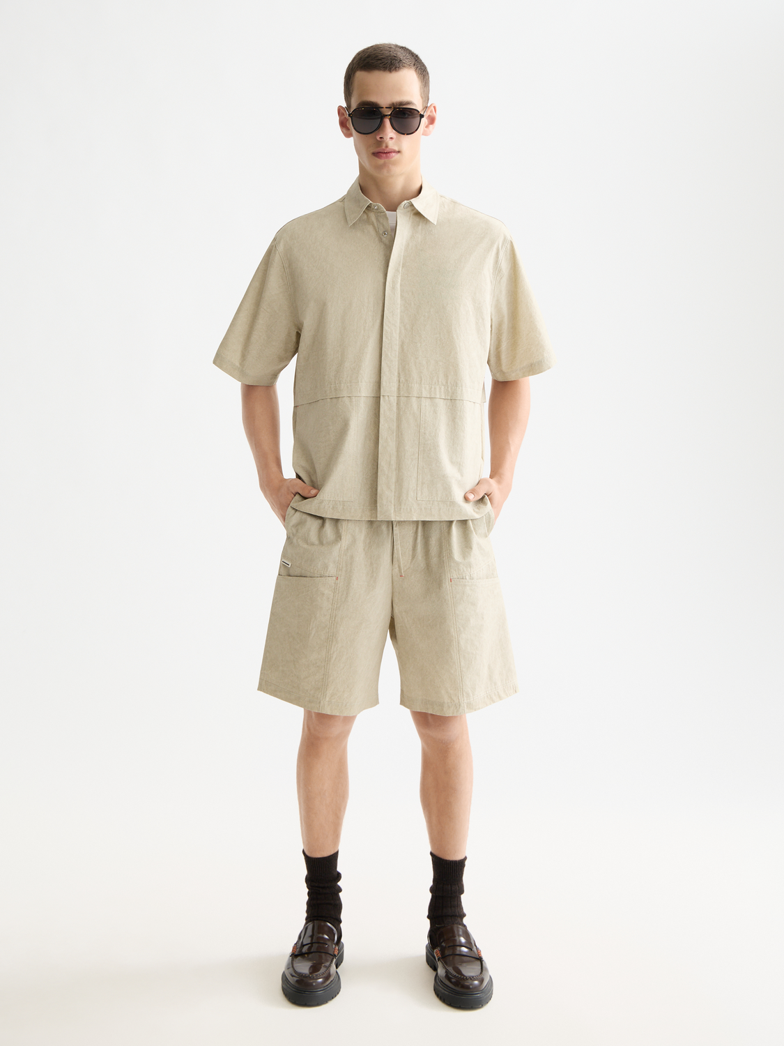 סקוץ' אנד סודה - מכופתרת שרוול קצר 181265-260 WI25