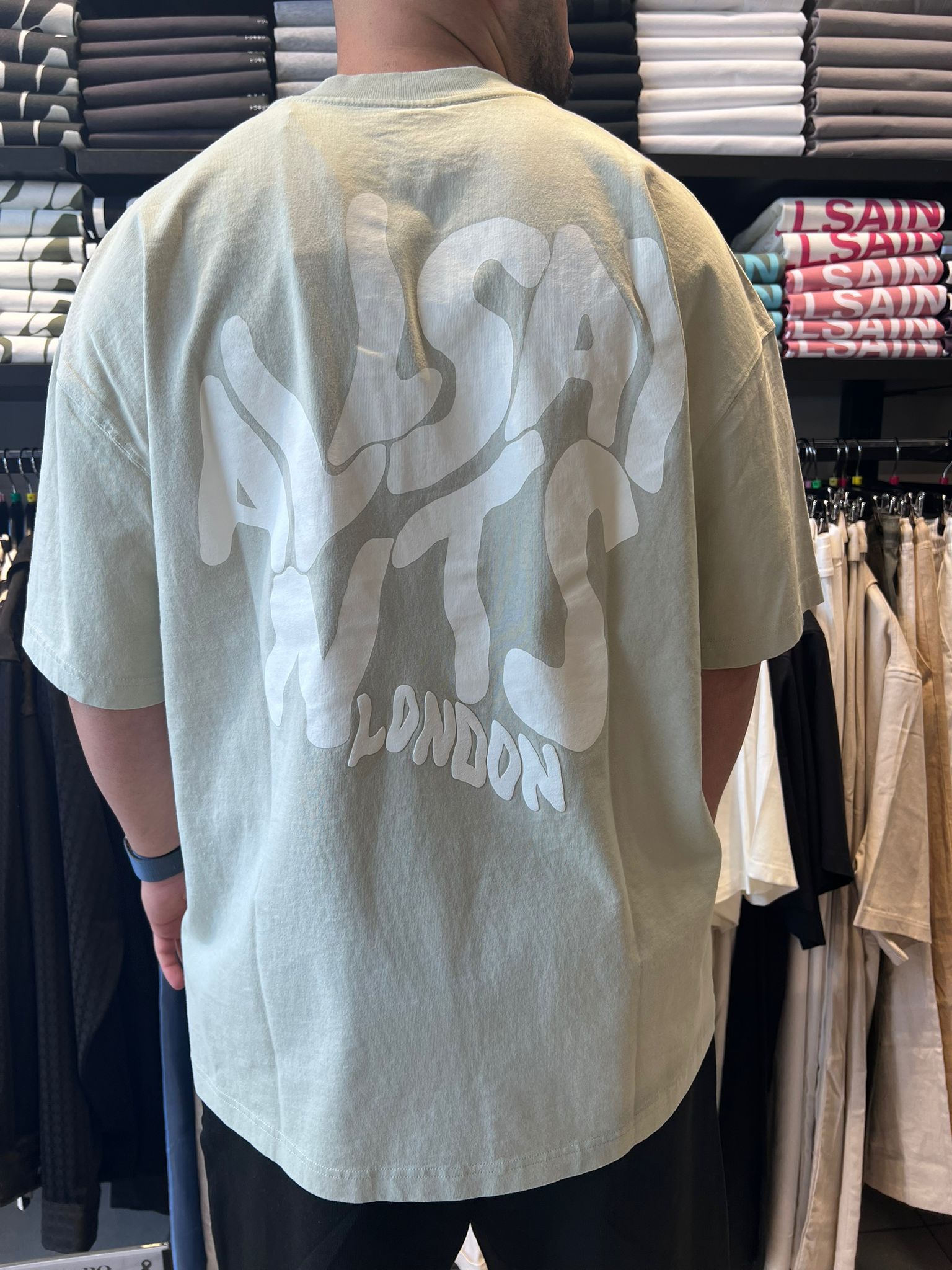 אולסיינטס - אוברסייז שרוול קצר ORLANDO Jackson Blue M066PC