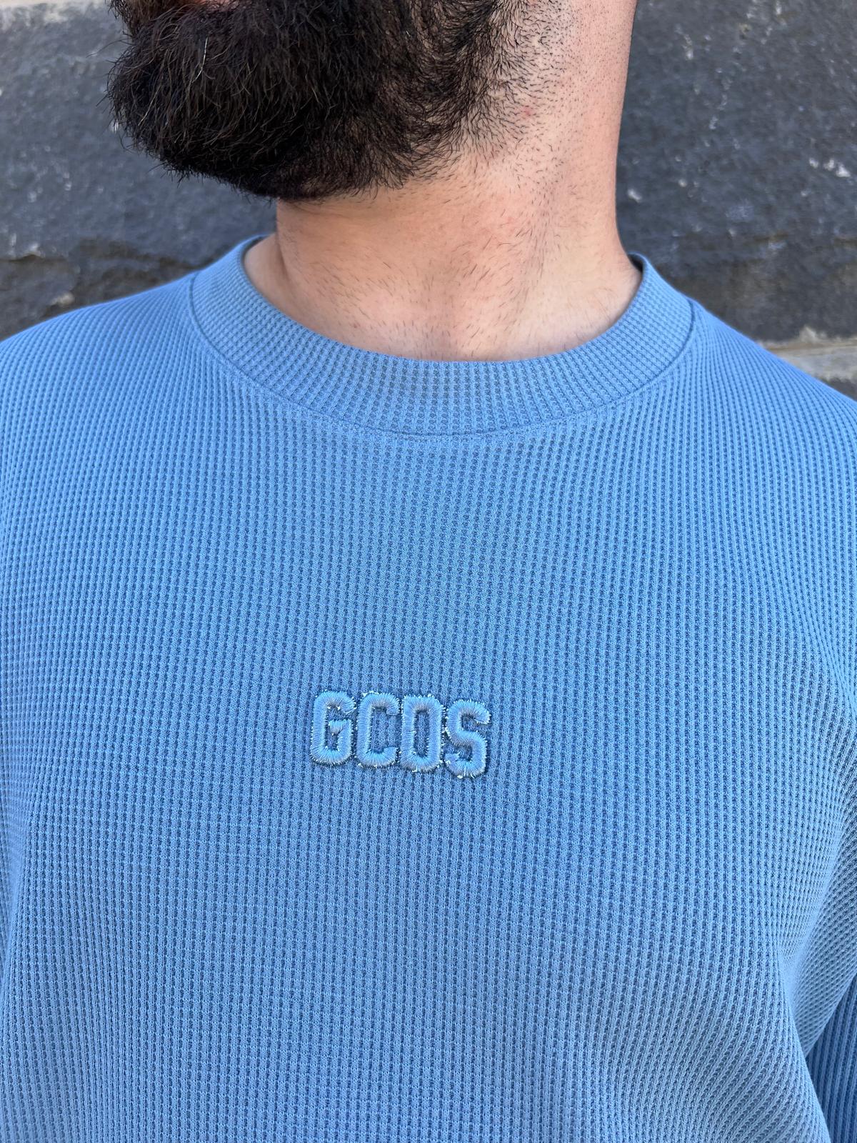 GCDS - חליפה וופל אוברסייז 100% כותנה GC251MS02