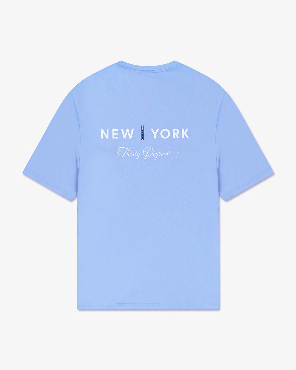 THIRTY DEGREES חולצה טי NEW YORK CLIP 30SS26-14