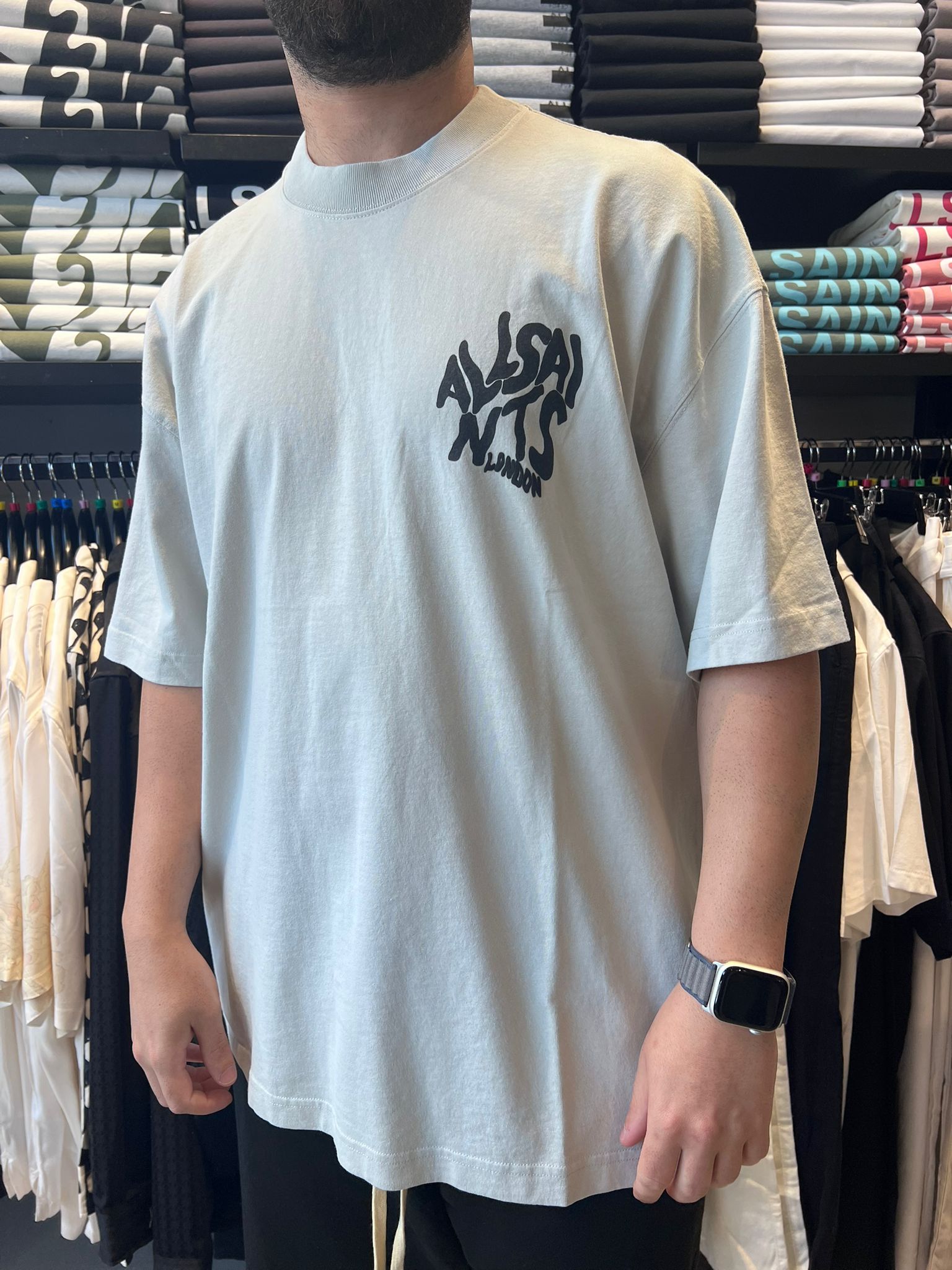 אולסיינטס - אוברסייז שרוול קצר ORLANDO Jackson Blue M066PC