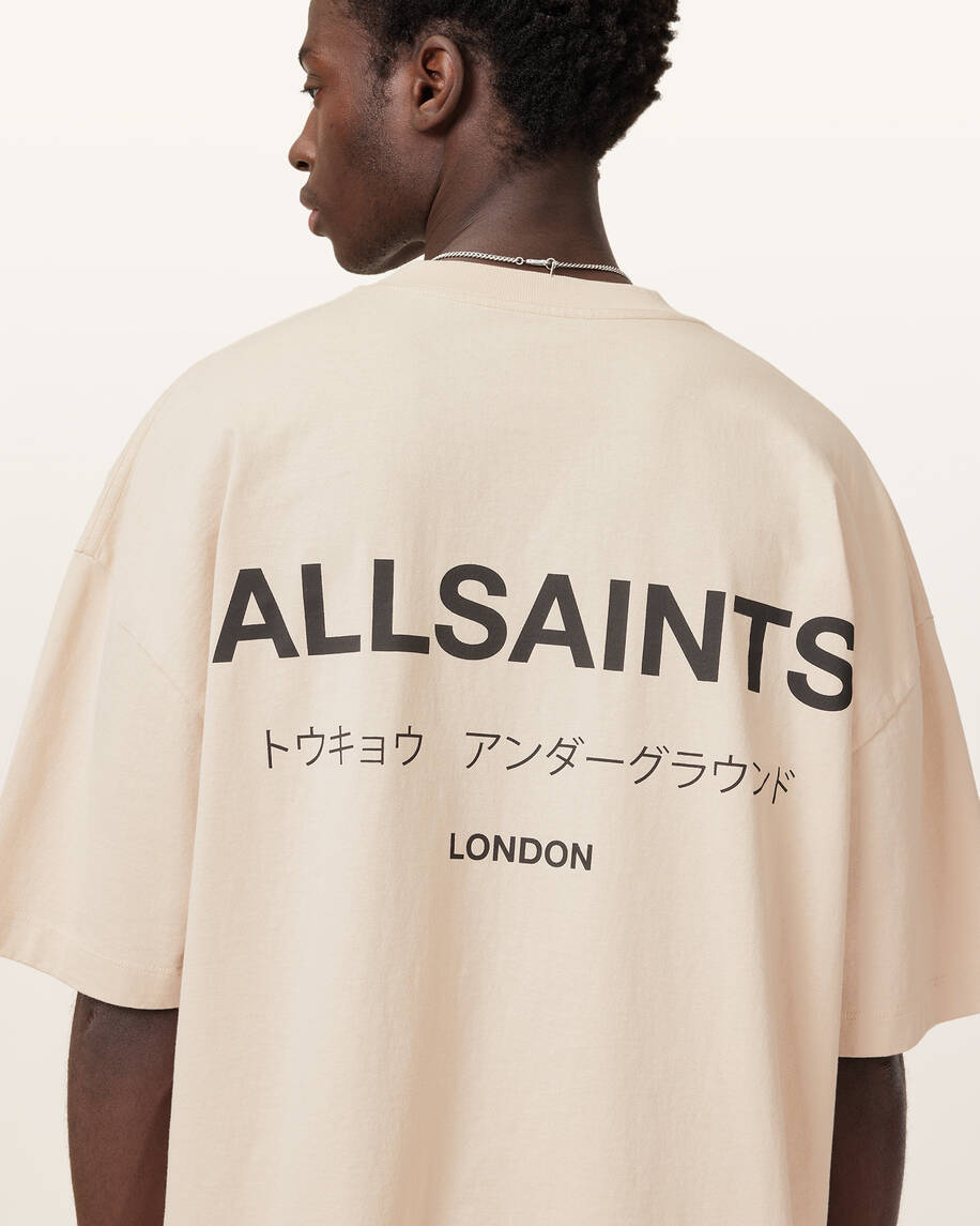 אולסיינטס - אוברסייז שרוול קצר M071P Dusty Light Brown