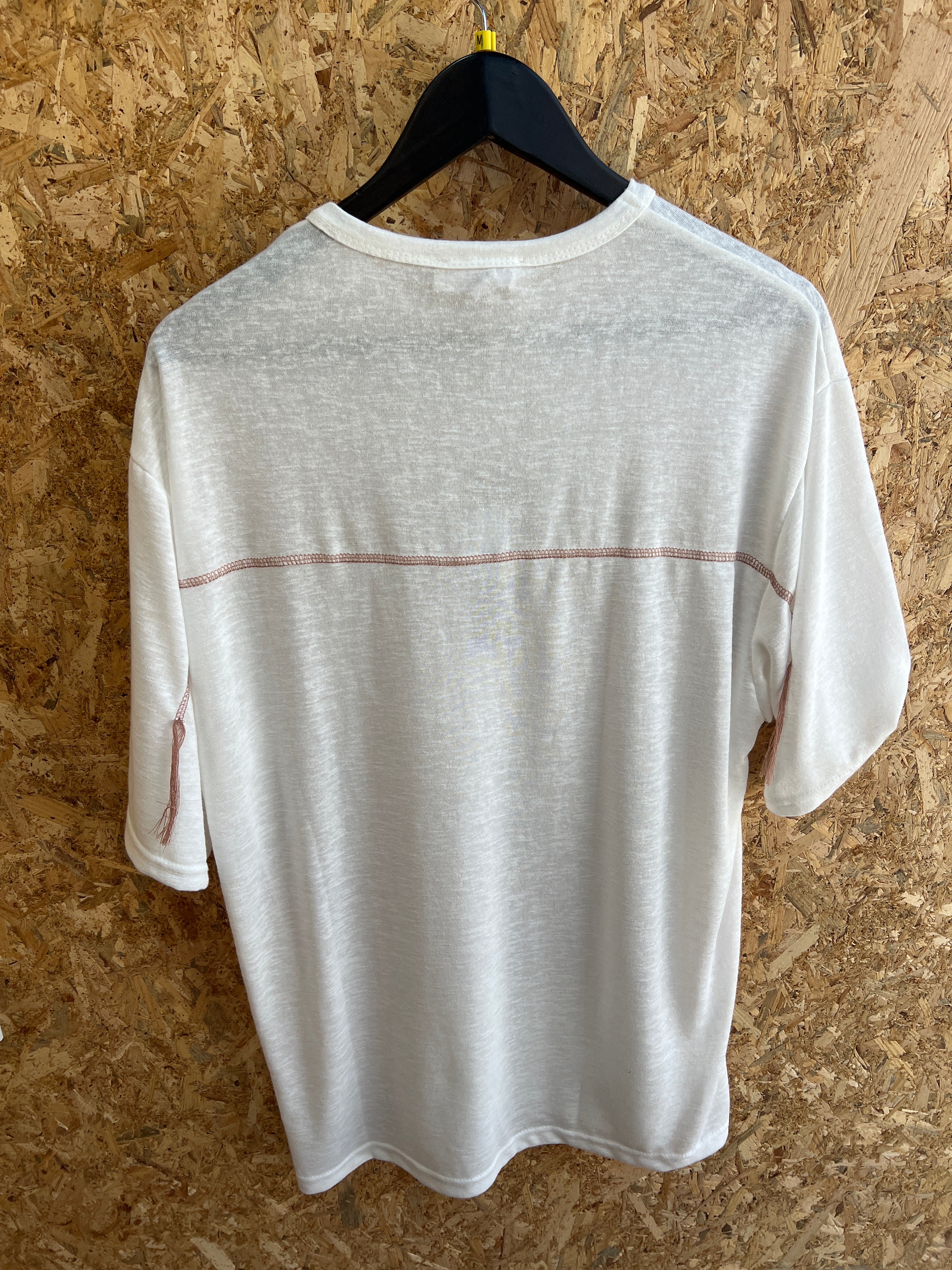 פיל רוג' - חולצה טי אוברסייז 00 SLAB בלבן