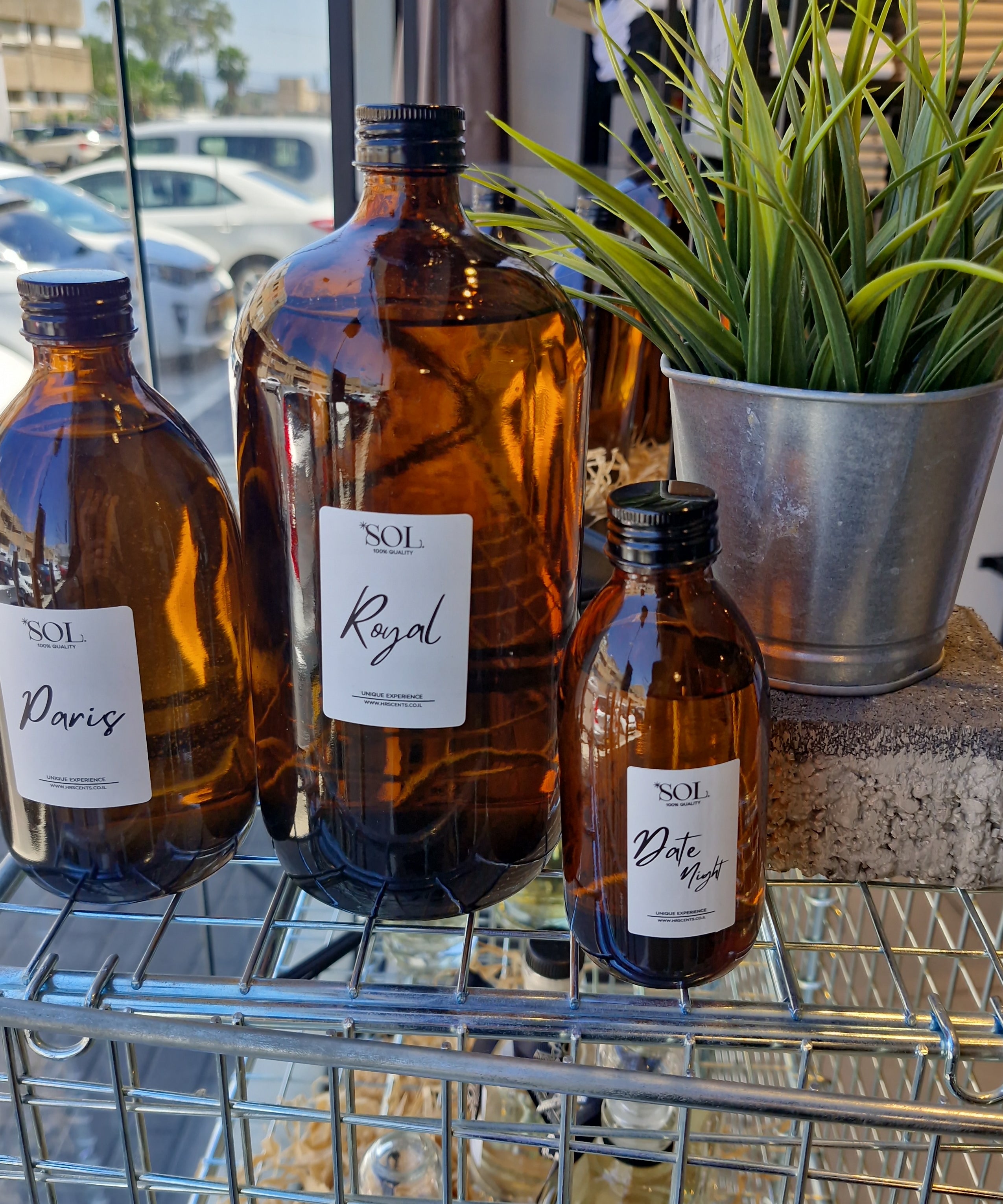 Sol - מפיץ ריח מקלות סקוטי BROWN