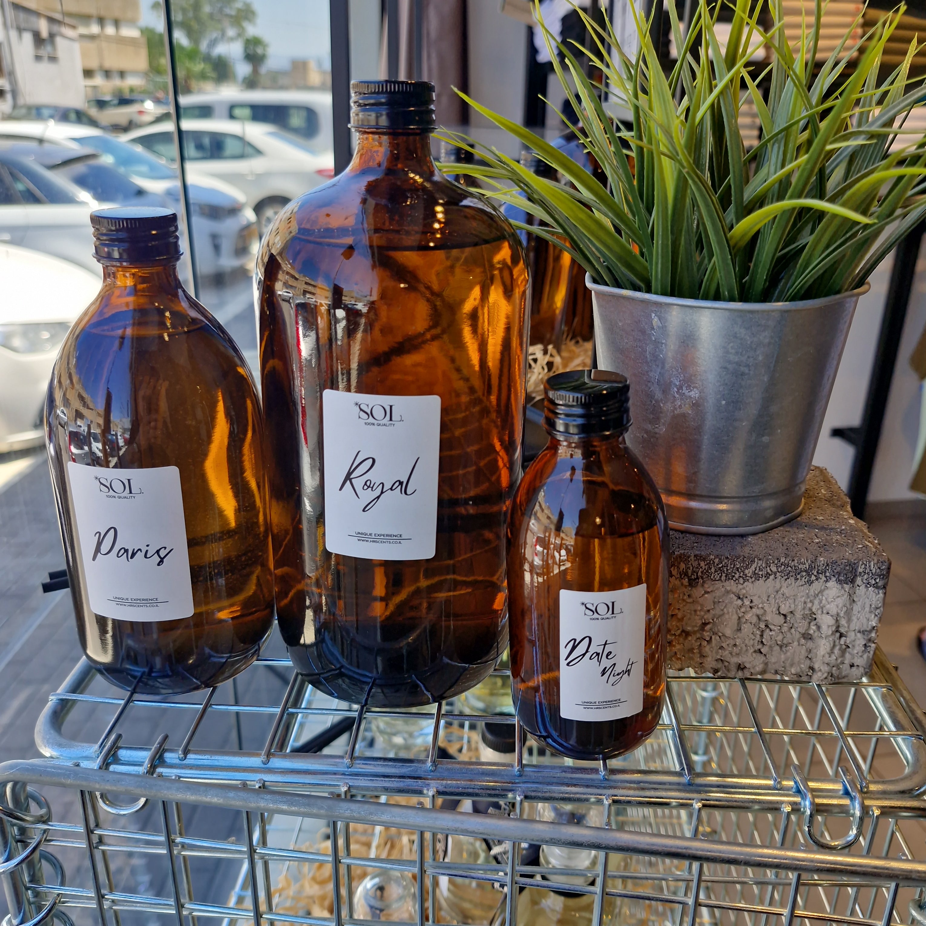 Sol - מפיץ ריח מקלות סקוטי BROWN