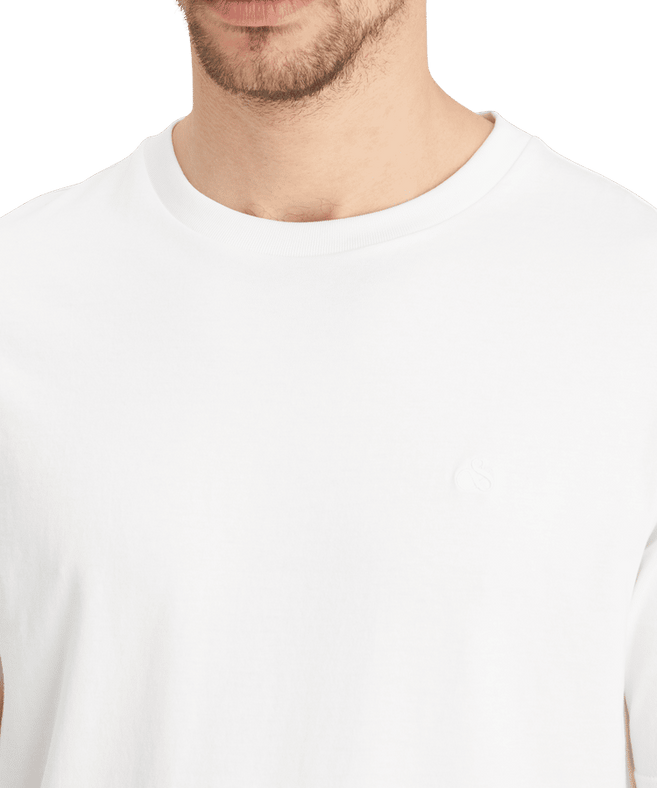 סקוץ' אנד סודה - חולצה טי שרוול קצר בצבע לבן 179191 100