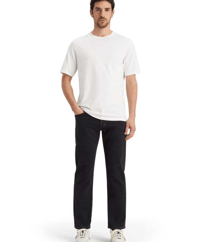 סקוץ' אנד סודה - חולצה טי שרוול קצר בצבע לבן 179191 100