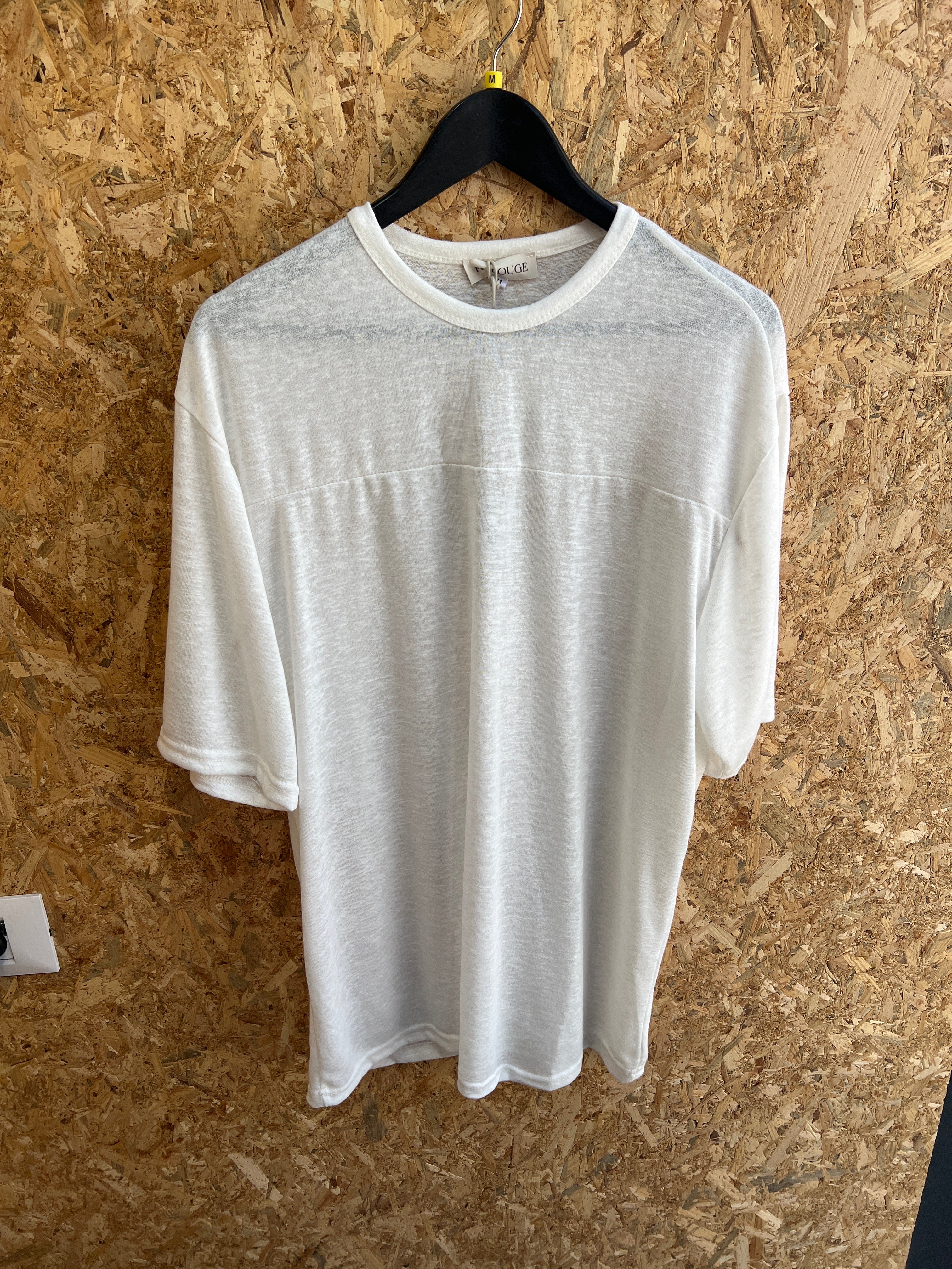 פיל רוג' - חולצה טי אוברסייז 00 SLAB בלבן