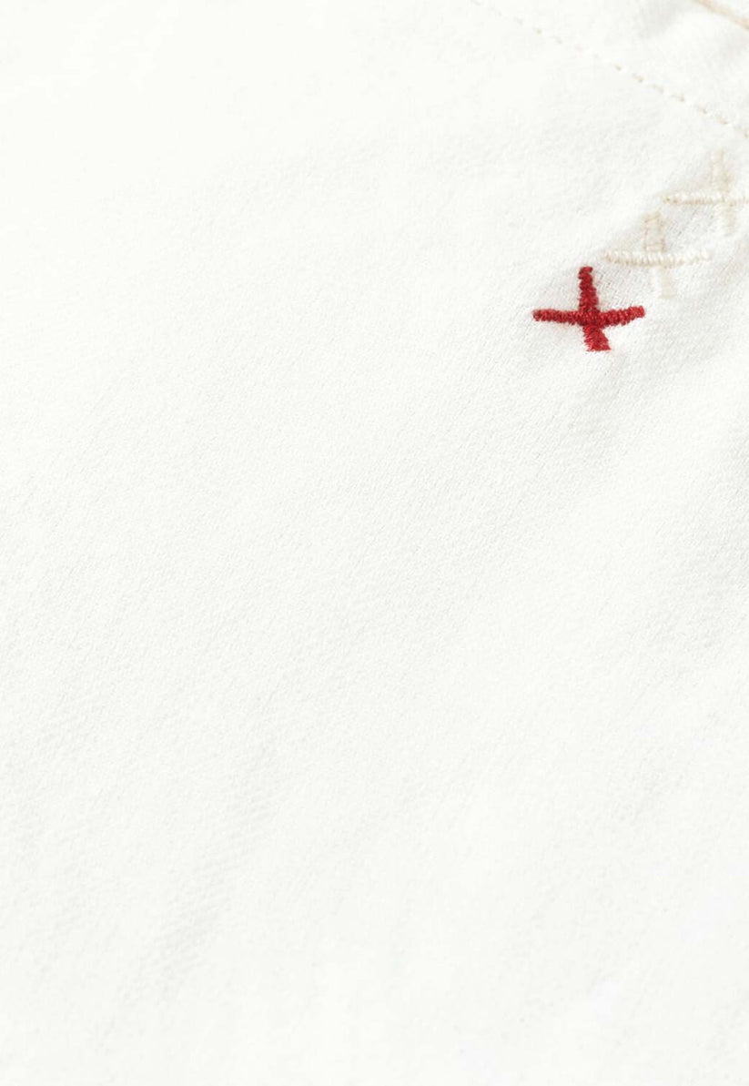 סקוץ’ אנד סודה – מכנס ברמודה פשתן בצבע שמנת - 175742 1536