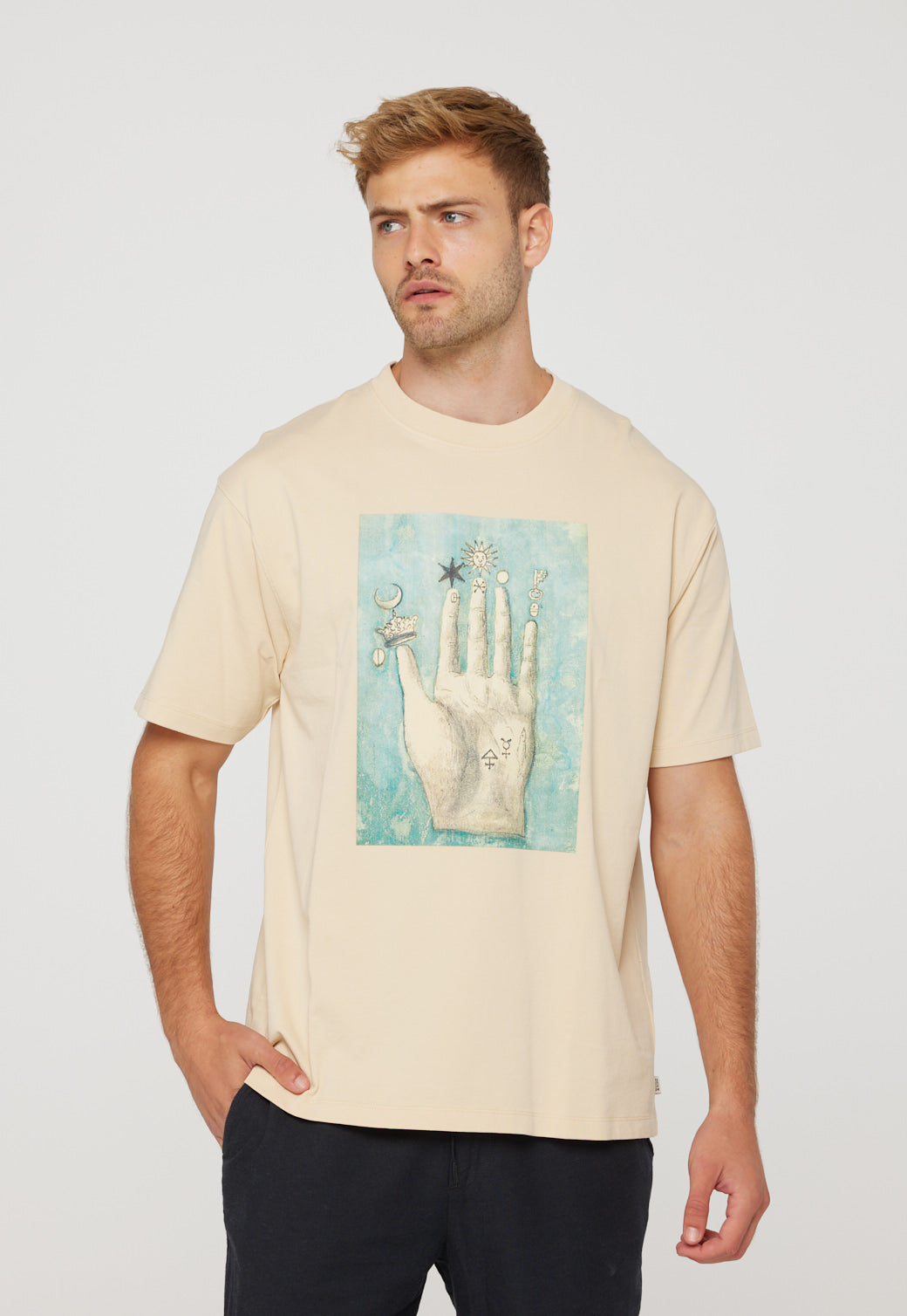 סקוץ' אנד סודה - חולצה טי שרוול קצר בצבע בזי 178491 270