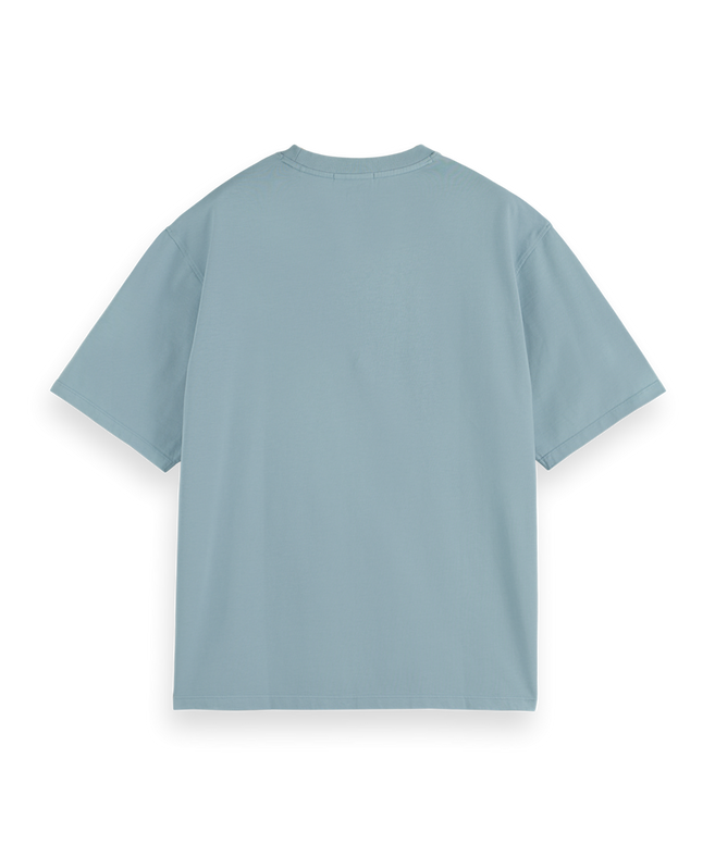 סקוץ' אנד סודה - חולצה טי שרוול קצר בצבע תכלת 178491 410