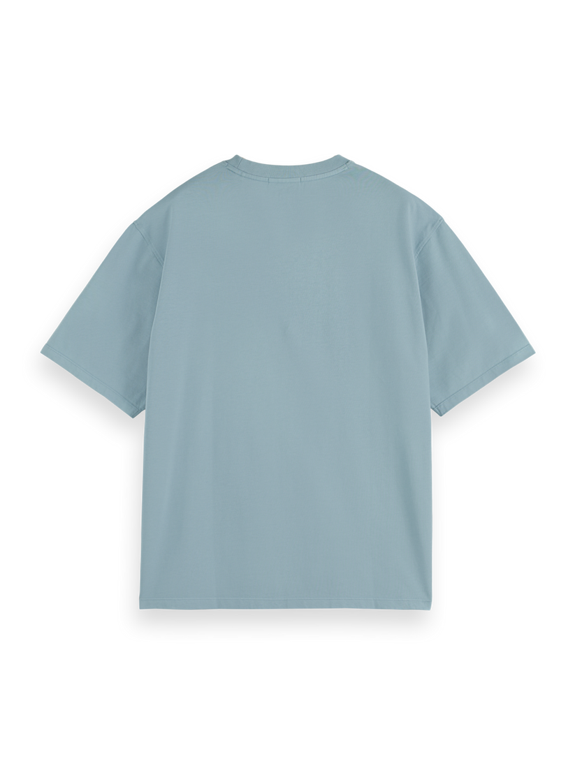 סקוץ' אנד סודה - חולצה טי שרוול קצר בצבע תכלת 178491 410