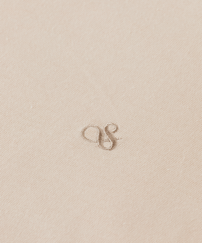 סקוץ’ אנד סודה - חולצה טי שרוול ארוך בצבע שמנת 178768 270