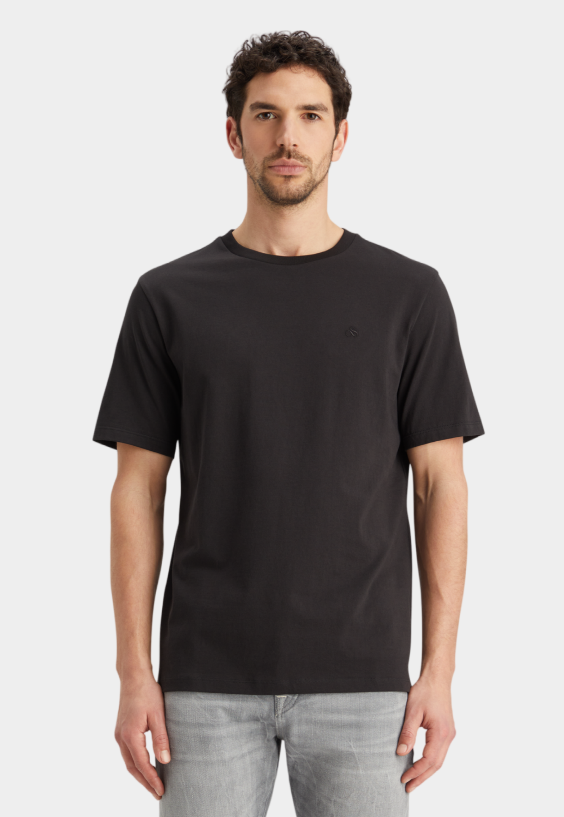 סקוץ' אנד סודה - חולצה טי שרוול קצר בצבע שחור 179191 101