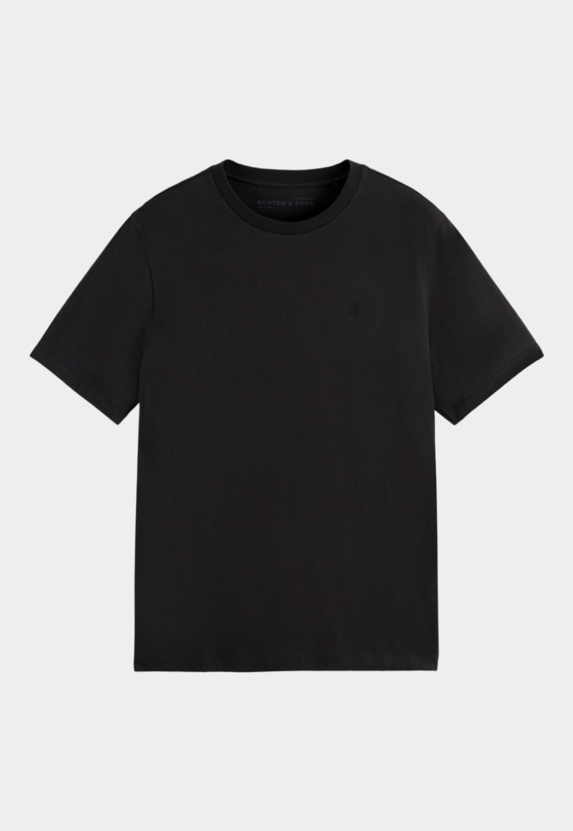 סקוץ' אנד סודה - חולצה טי שרוול קצר בצבע שחור 179191 101