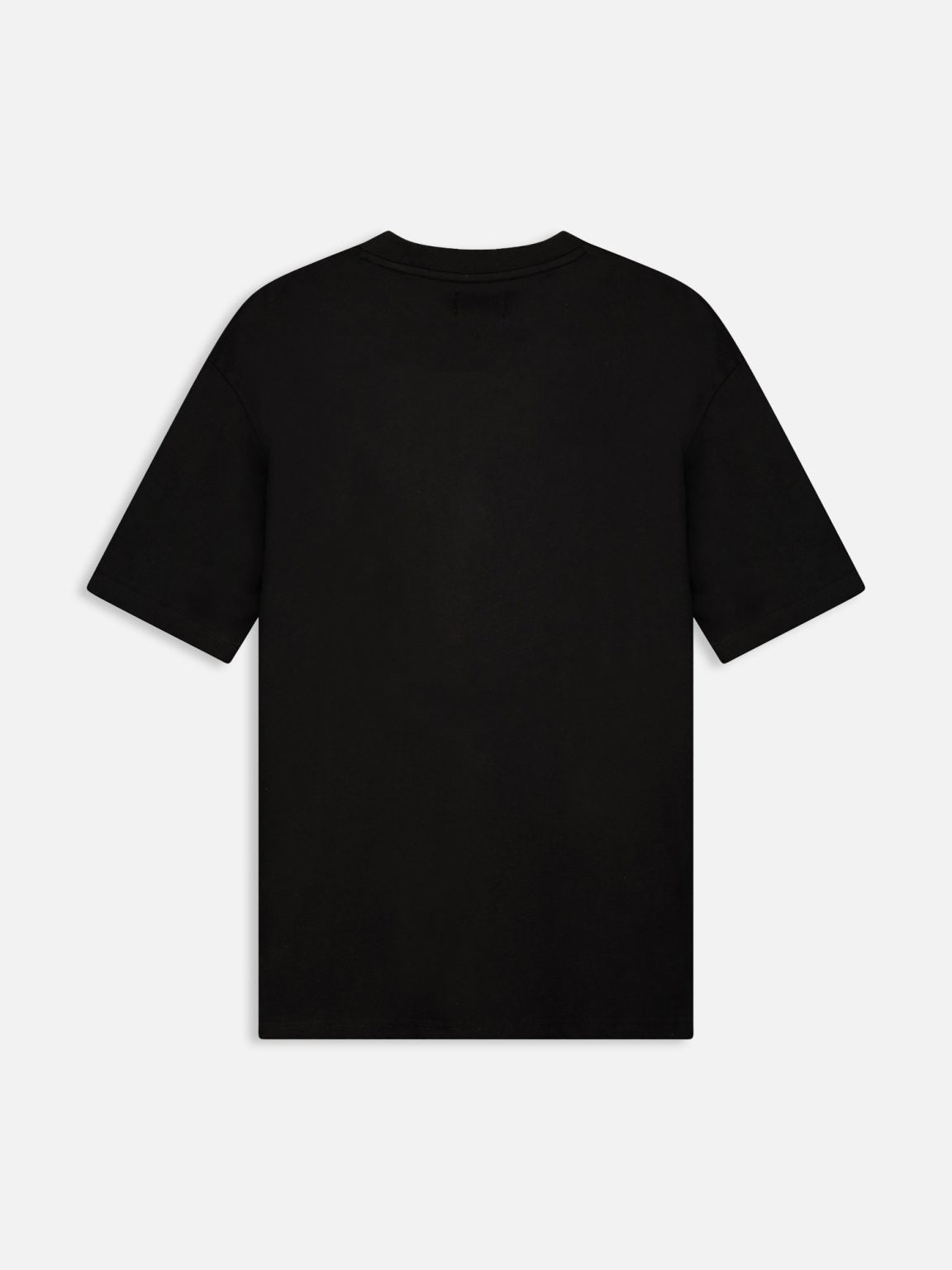 B2-52476 - קרייזר - אוברסייז שרוול קצר בצבע שחור