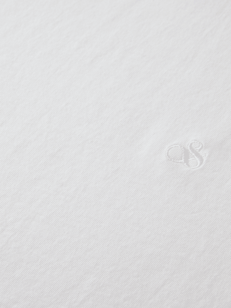 סקוץ' אנד סודה - חולצה טי שרוול קצר בצבע לבן 179191 100