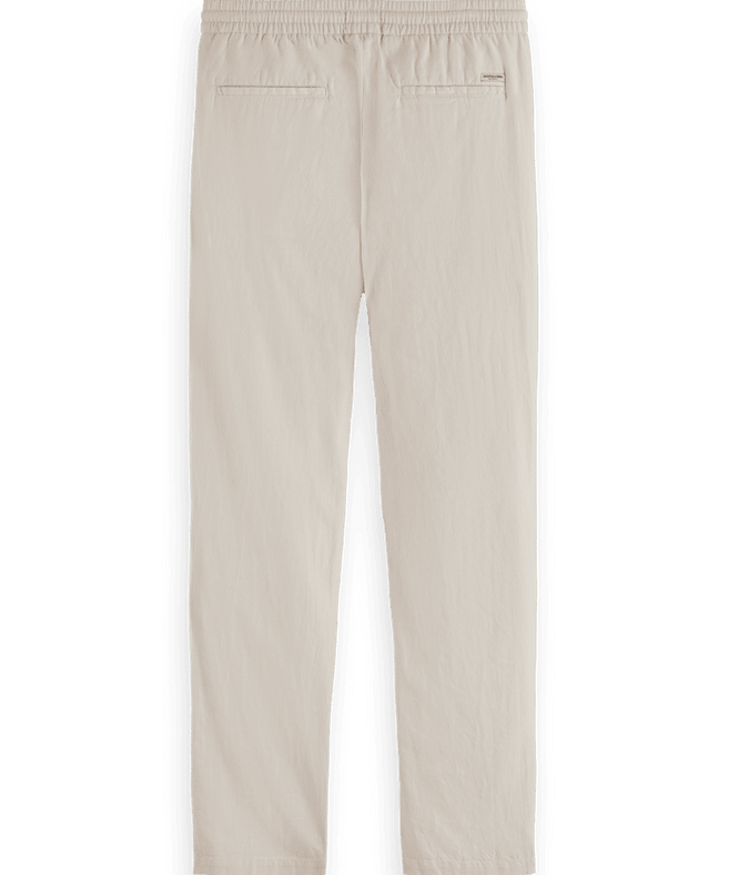 סקוץ’ אנד סודה – מכנס פשתן CORE WARREN JOGGER בצבע לבן 179180 100