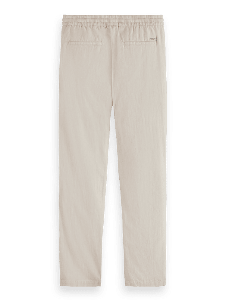 סקוץ’ אנד סודה – מכנס פשתן CORE WARREN JOGGER בצבע לבן 179180 100