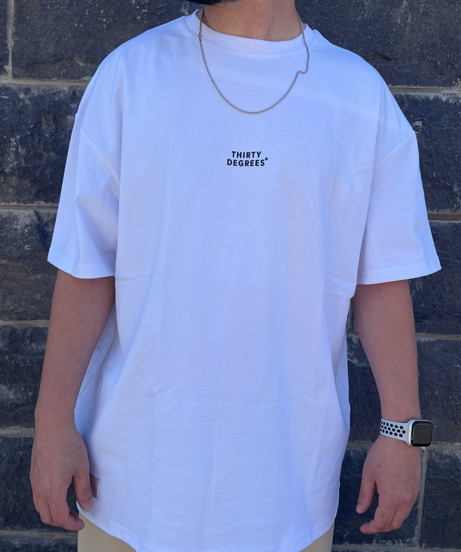 THIRTY DEGREES - חולצה טי אוברסייז BASKETBALL BAWB01 000C