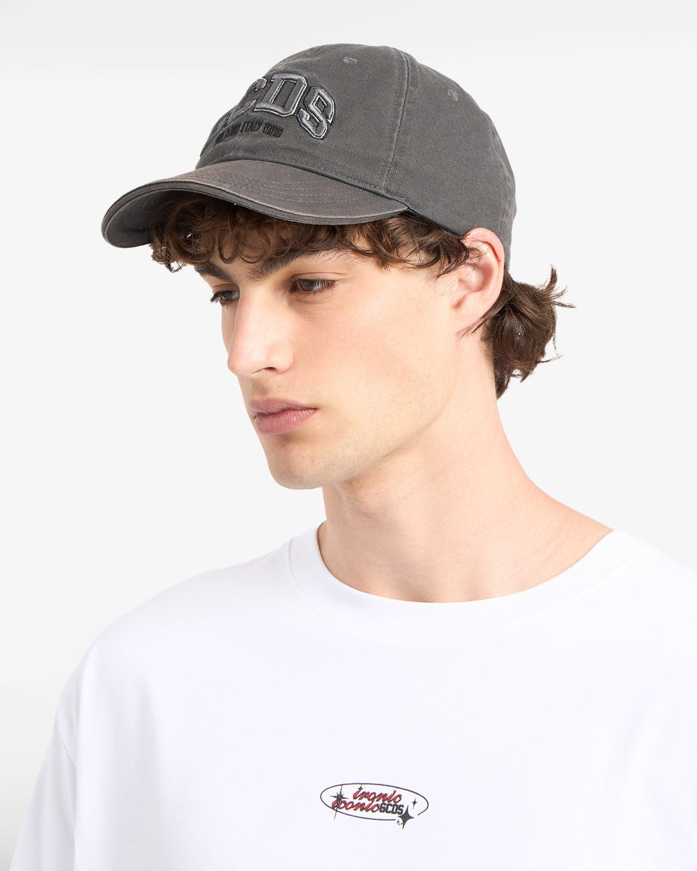 GCDS -  כובע מצחייה LOGO LOUNGE BASEBALL HAT A2OU5800AD0