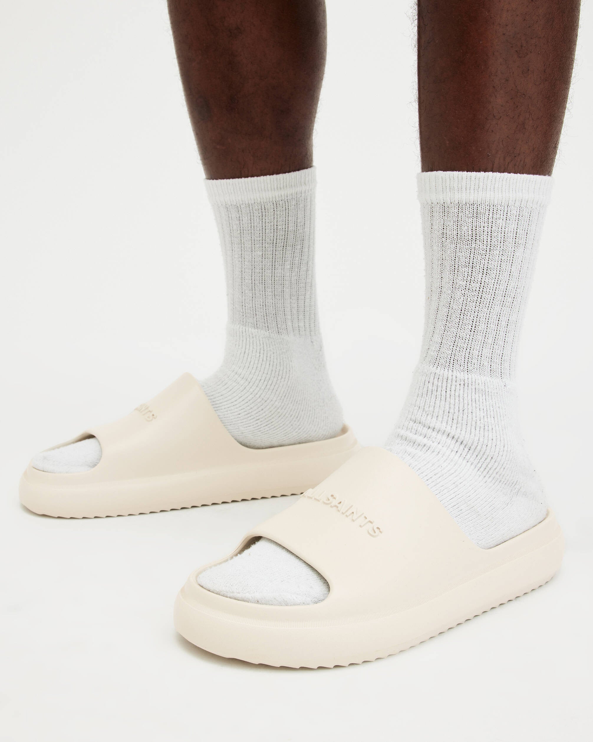 אול סיינטס - כפכף - DUNE SLIDER MF700X בצבע לבן