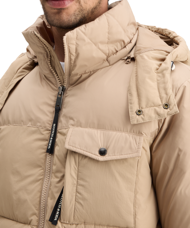 סקוץ’ אנד סודה - מעיל בצבע שמנת 178601 260