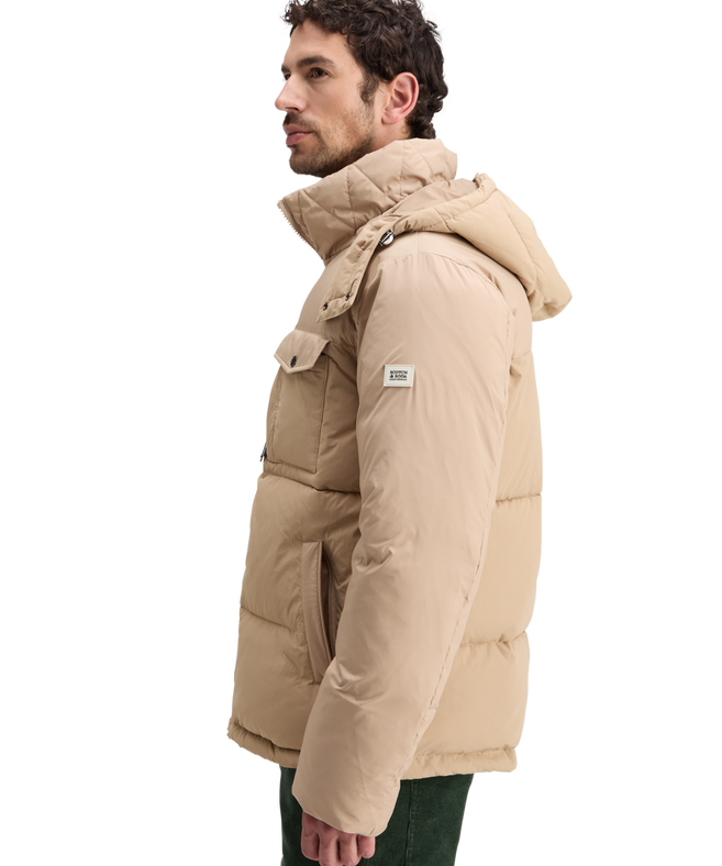 סקוץ’ אנד סודה - מעיל בצבע שמנת 178601 260