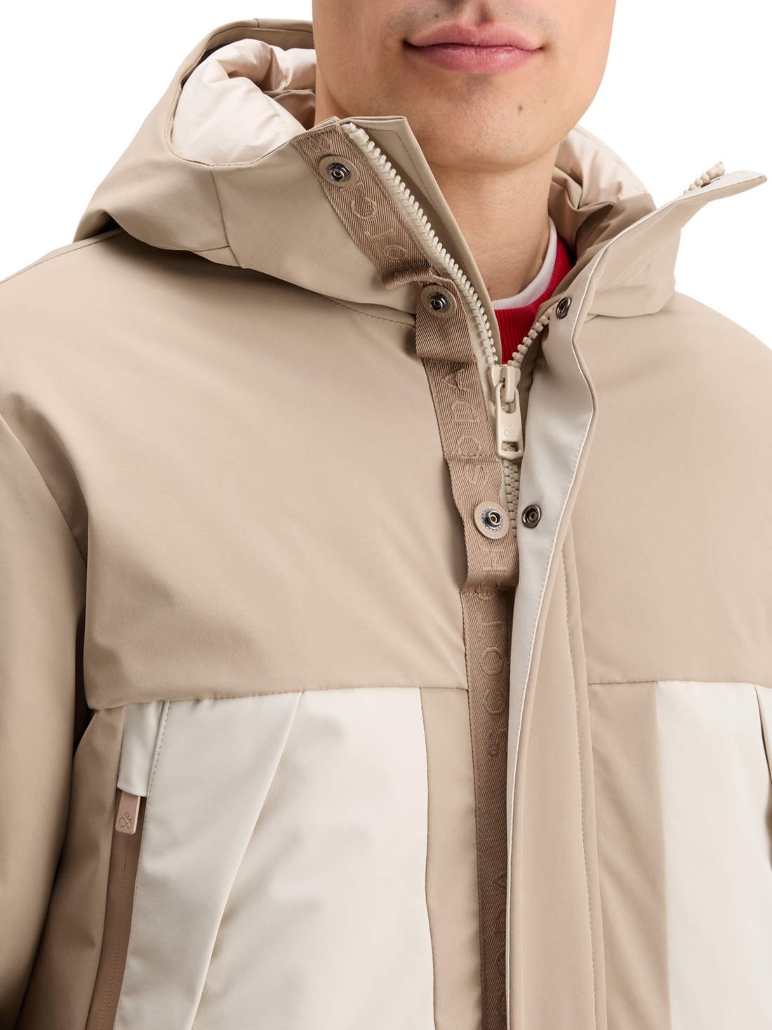 סקוץ’ אנד סודה - מעיל בצבע שמנת 178605 260