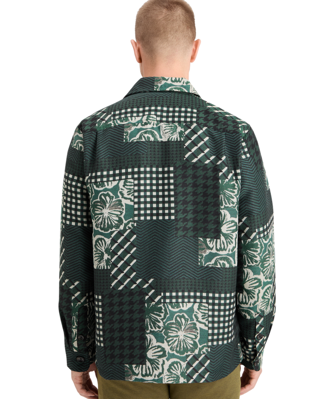 סקוץ’ אנד סודה - ג’קט איורים עם פרחים 178639 300