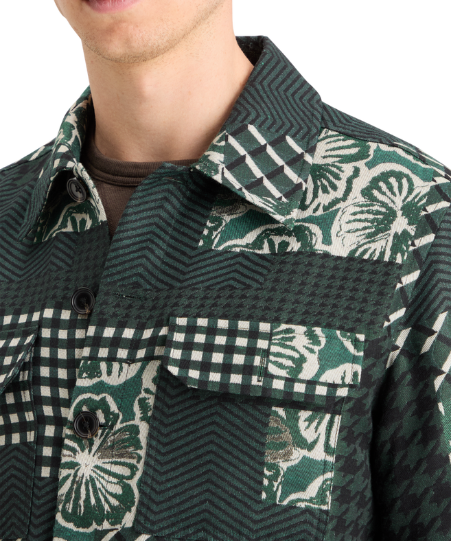 סקוץ’ אנד סודה - ג’קט איורים עם פרחים 178639 300