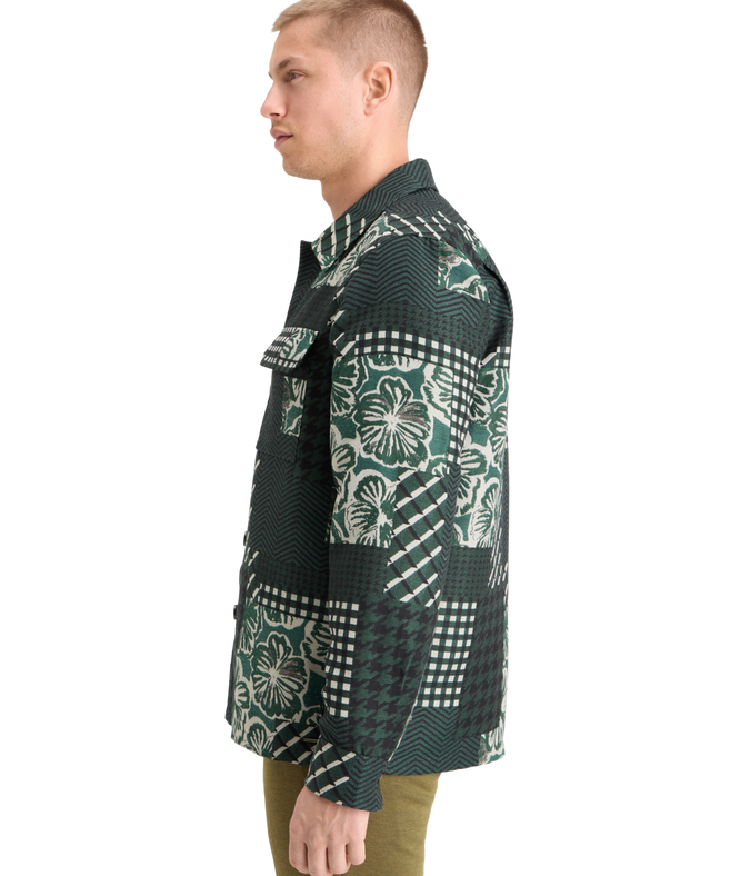 סקוץ’ אנד סודה - ג’קט איורים עם פרחים 178639 300