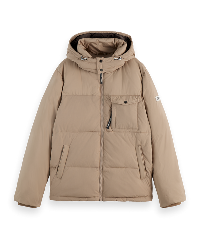 סקוץ’ אנד סודה - מעיל בצבע שמנת 178601 260