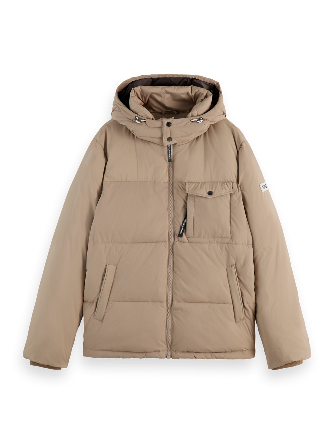 סקוץ’ אנד סודה - מעיל בצבע שמנת 178601 260