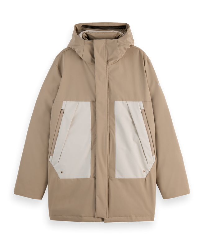 סקוץ’ אנד סודה - מעיל בצבע שמנת 178605 260