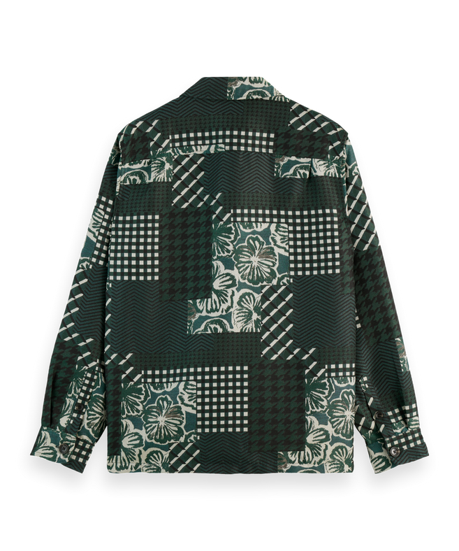 סקוץ’ אנד סודה - ג’קט איורים עם פרחים 178639 300