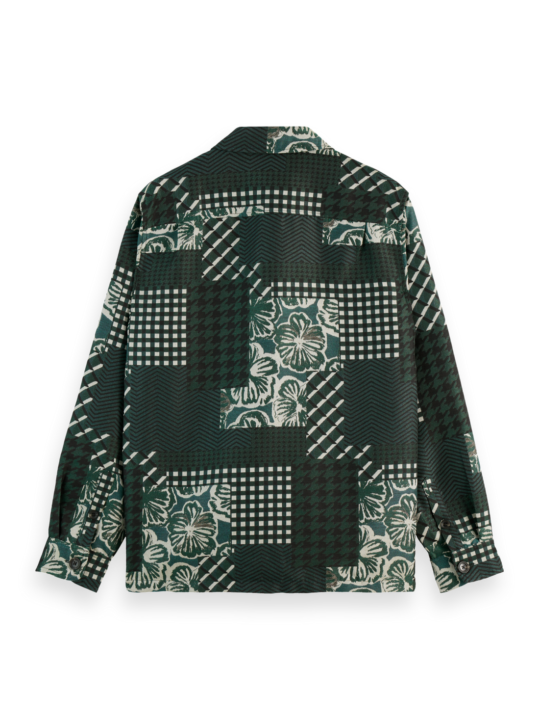 סקוץ’ אנד סודה - ג’קט איורים עם פרחים 178639 300