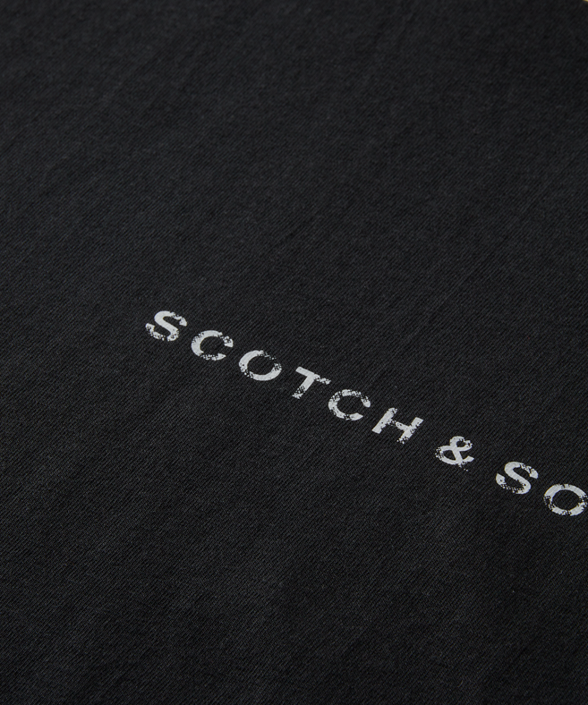 סקוץ' אנד סודה - חולצה טי שרוול קצר בצבע שחור 179192 001