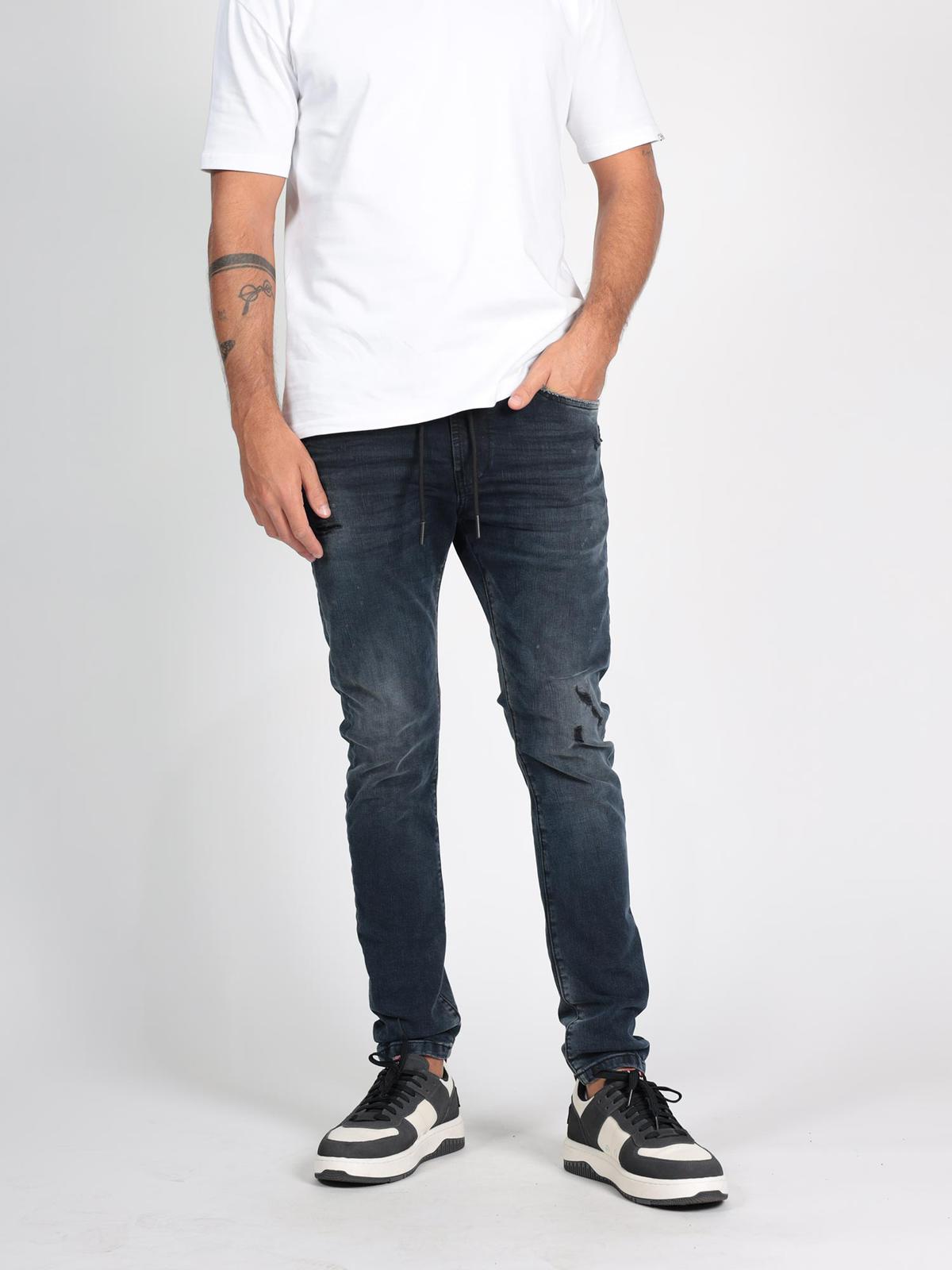 AGAM 24W10 קרייזר - מכנס ג׳ינס בצבע כחול כהה