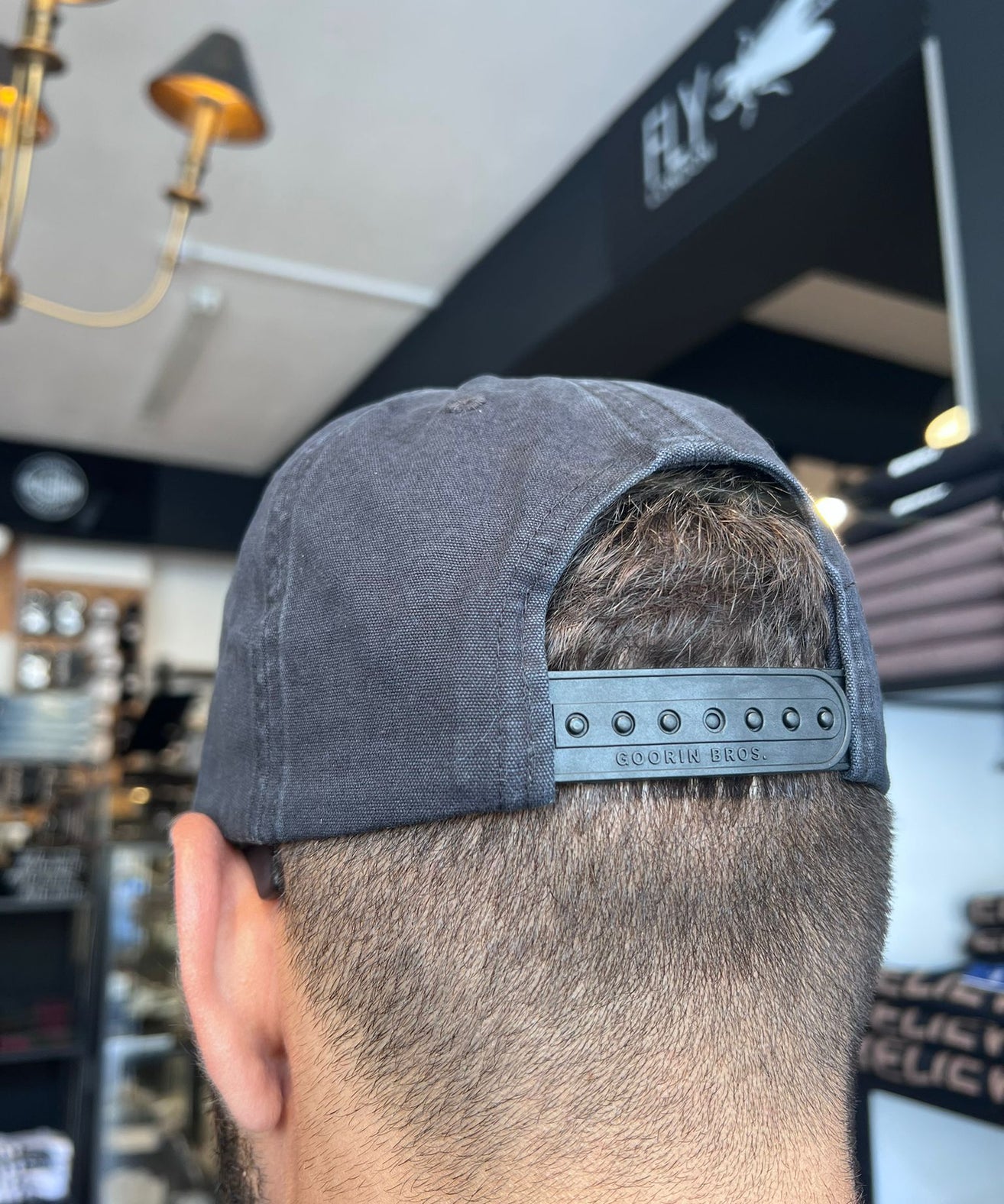 גורין ברוס - כובע מצחיה PAPA CAP בצבע שחור One Size 101-1541