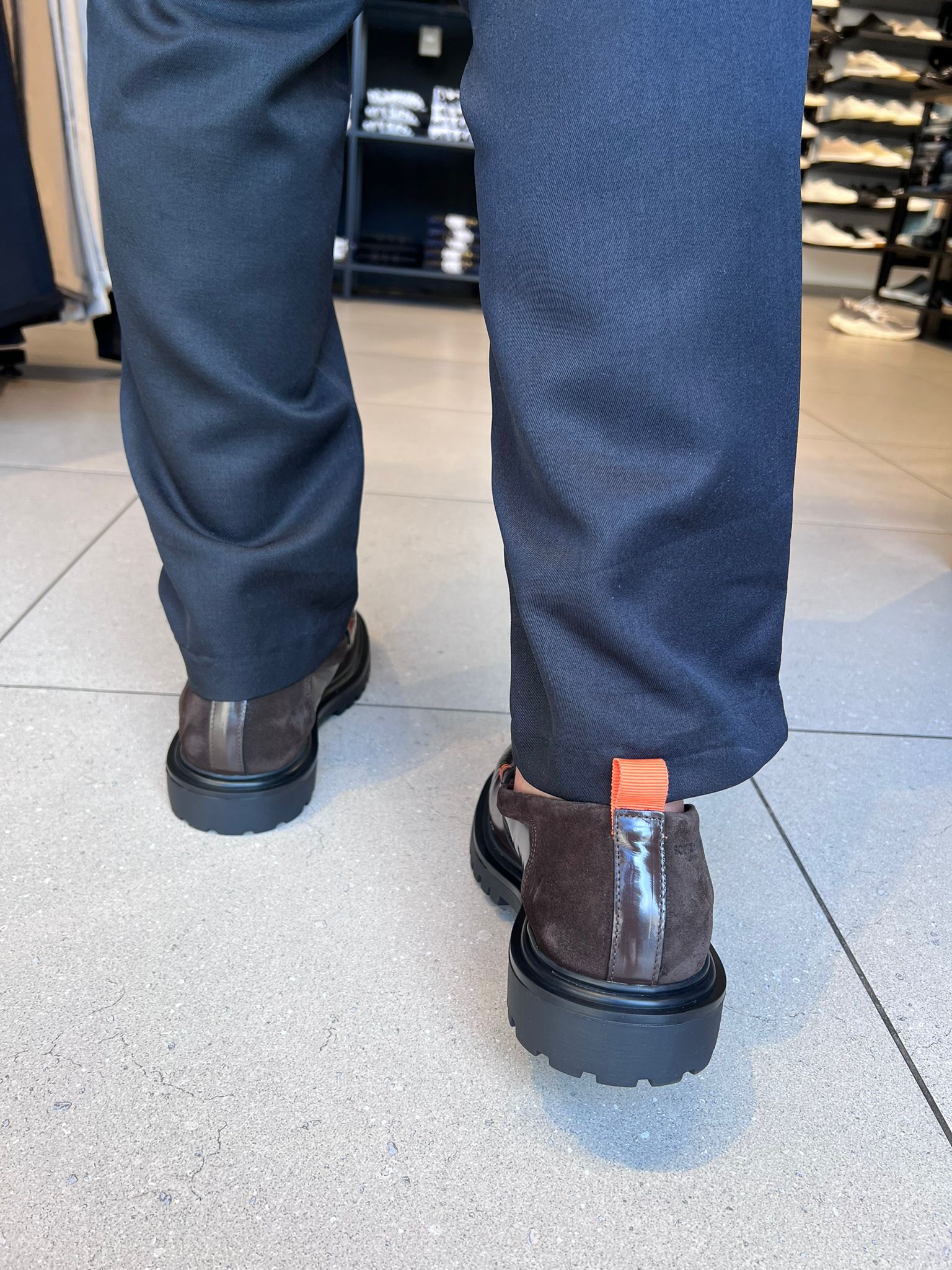 סקוץ’ אנד סודה - נעלי מוקסין Style Loafer Dark Brown D19