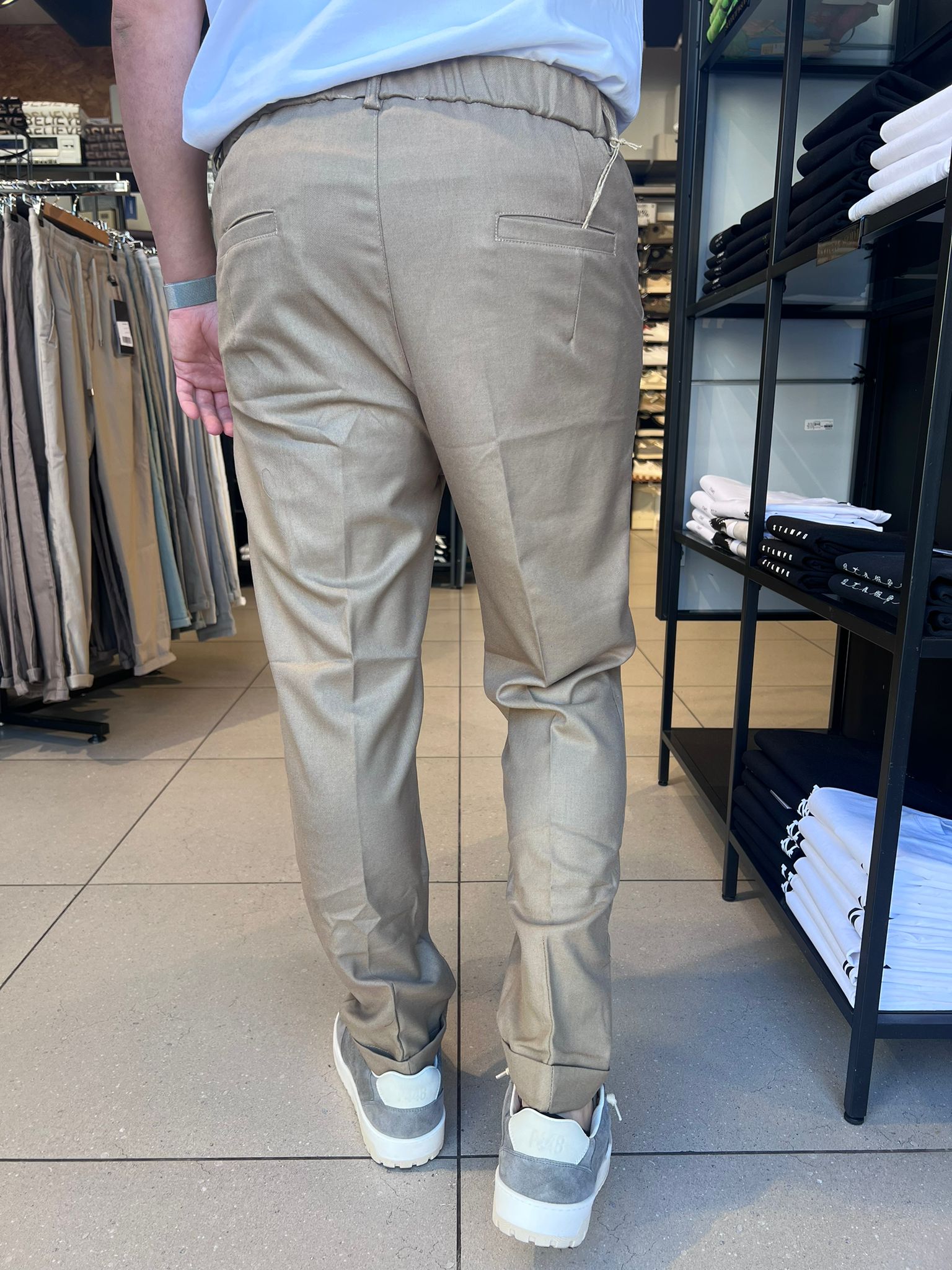 דרים אנד וורק - מכנס אלגנט דגם קמרון KAMERUN 003 צבע חום