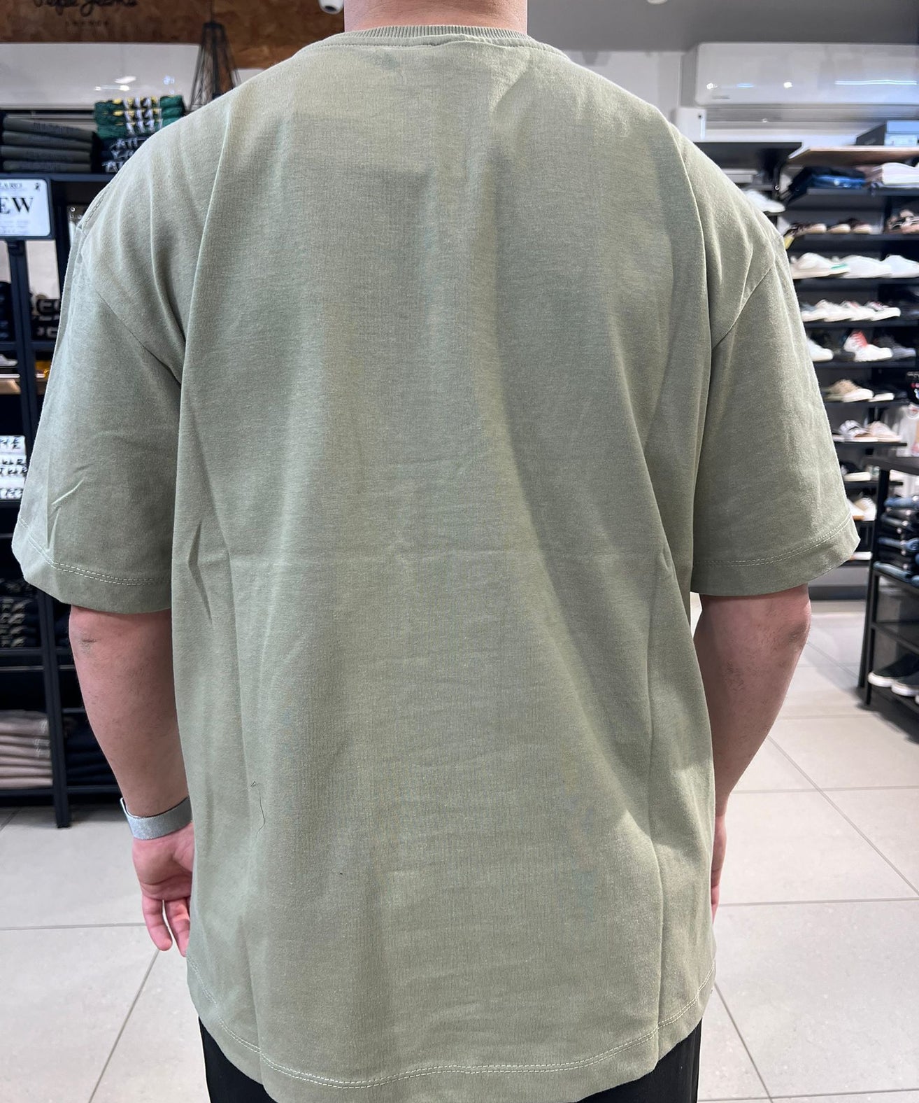 פיל רוג' - חולצה טי שרוול קצר בצבע  ירוק T-SHIRT 04