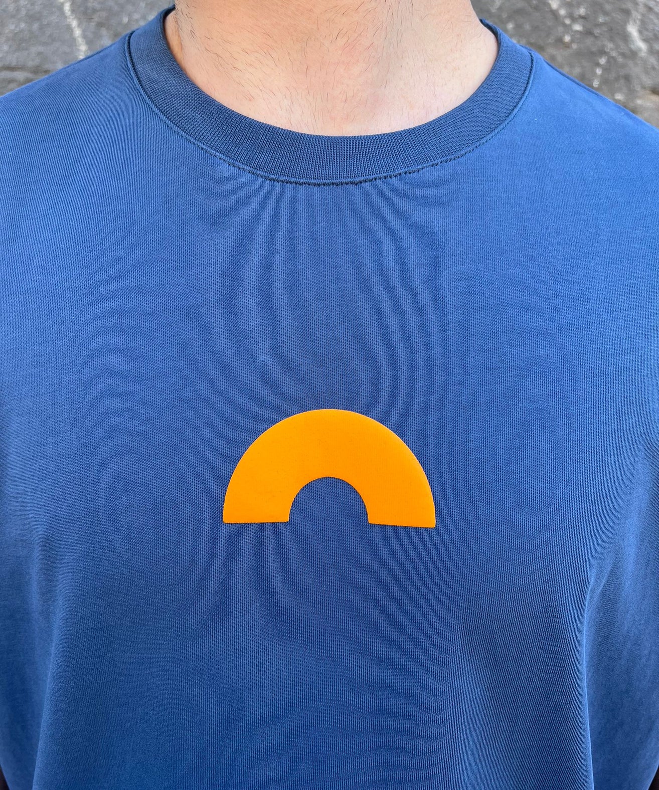 THIRTY DEGREES - SO 4118 חולצה טי  MEN OVERSIZE 100% SOMETHING