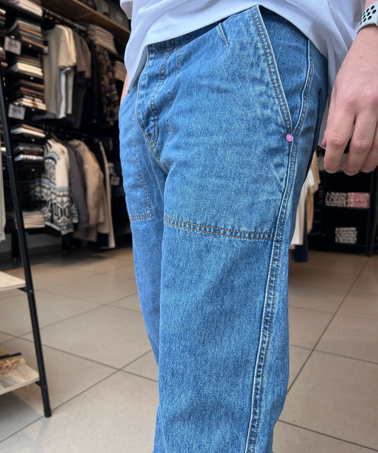 סקוץ’ אנד סודה – ג'ינס בהיר אוברסייז  180149 SP25 420