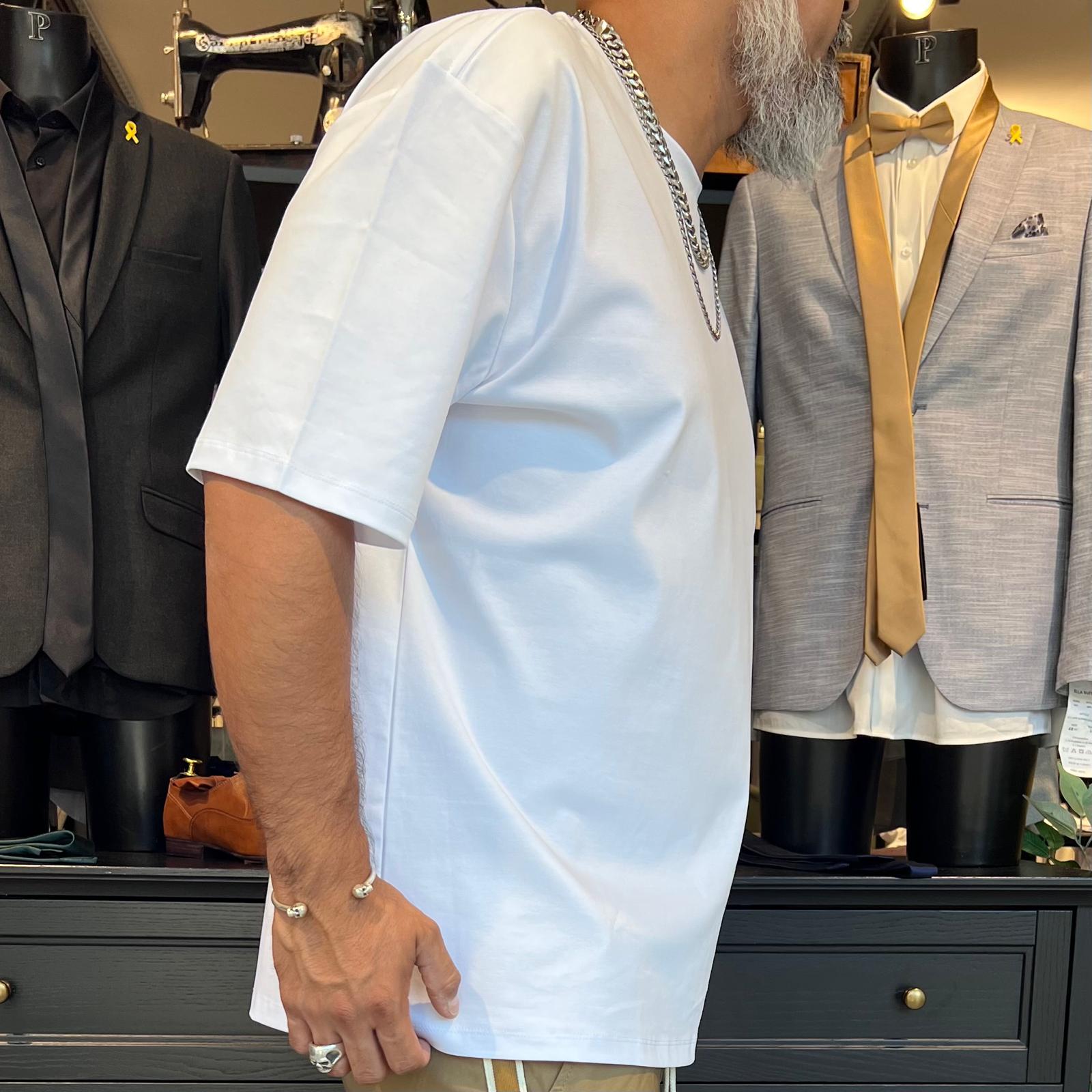 קרייזר - אוברסייז שרוול קצר בצבע לבן 52473