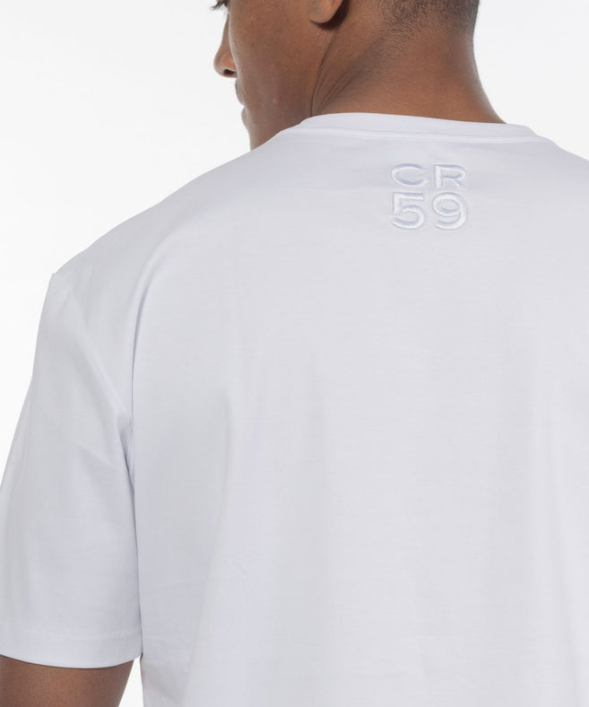 קרייזר - אוברסייז שרוול קצר בצבע לבן 52473