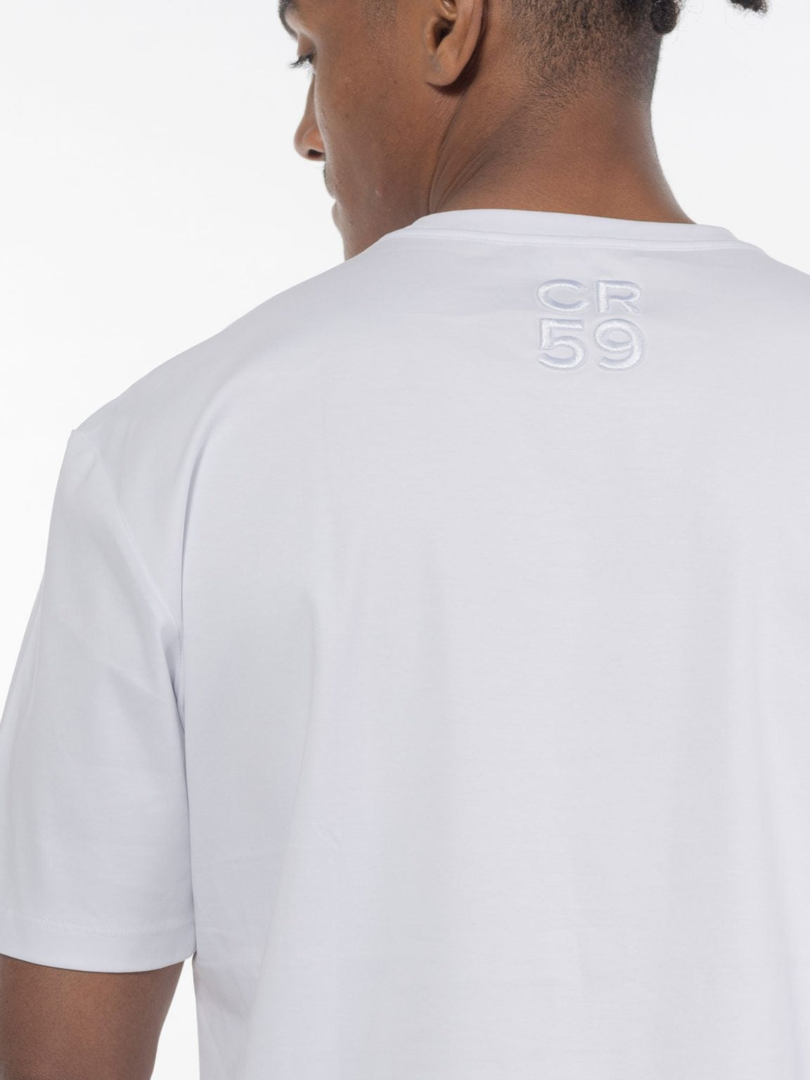 קרייזר - אוברסייז שרוול קצר בצבע לבן 52473