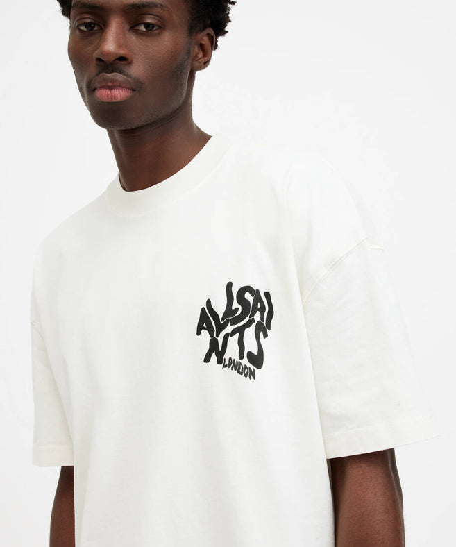 אולסיינטס - אוברסייז שרוול קצר ORLANDO ASHEN WHITE M022PA